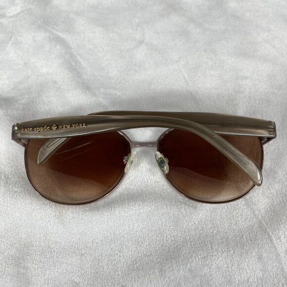 Kate Spade Sunglass EyeGlass Frames Only Reeve/s FB1 Y6 QUAL ROSE GOLD 58-16-135 - Picture 7 of 9